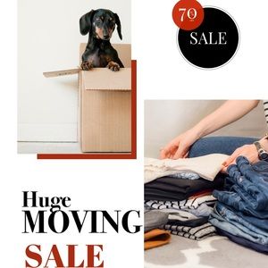 MOVING - Everything MUST GO! Up to 70-80% off. Accept most Reasonable offers!